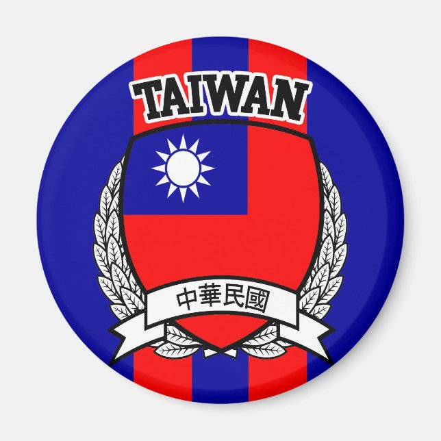 Imán Taiwán (Frente)