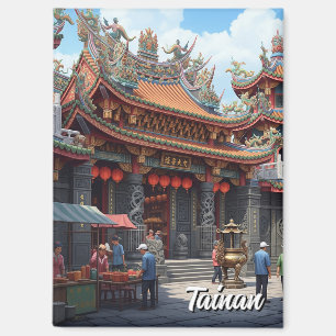 Imán Taiwan Tainan Temple Travel