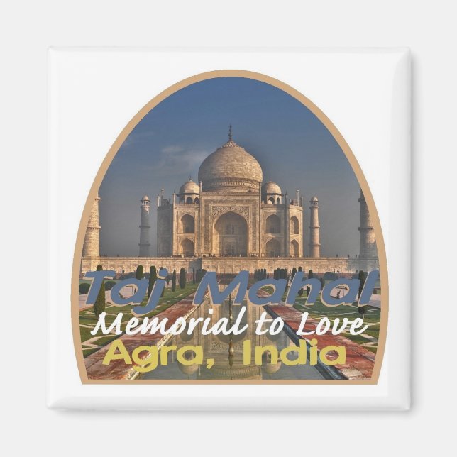 Imán TAJ MAHAL India (Frente)