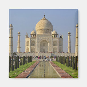 Imán Taj Mahal, un mausoleo situado en Agra, India, 2