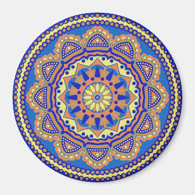 Imán Talavera Tile Magnet (Frente)