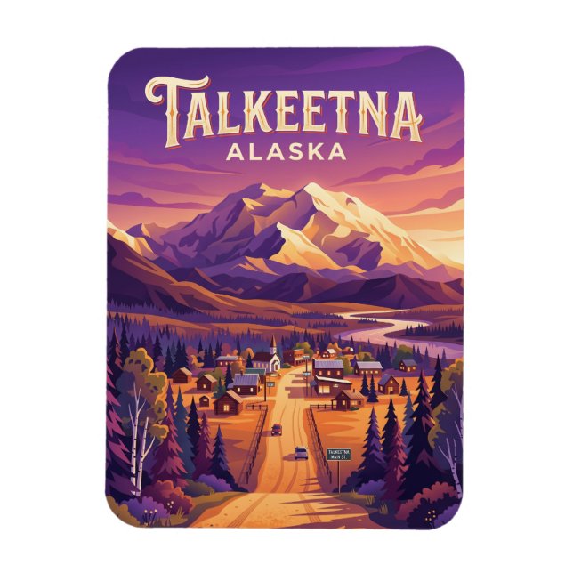 Imán Talkeetna EE. UU. (Vertical)