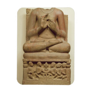 Imán Talla de Buda en la actitud de predicar un s