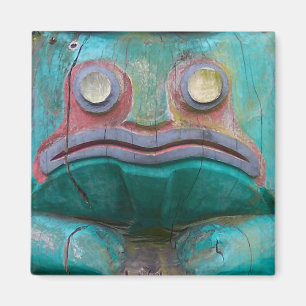 Imán Talla de la rana