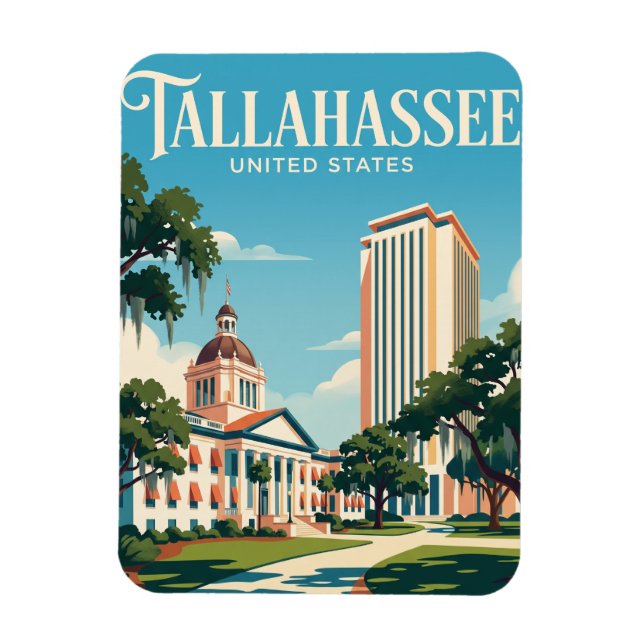 Imán Tallahassee Florida (Vertical)