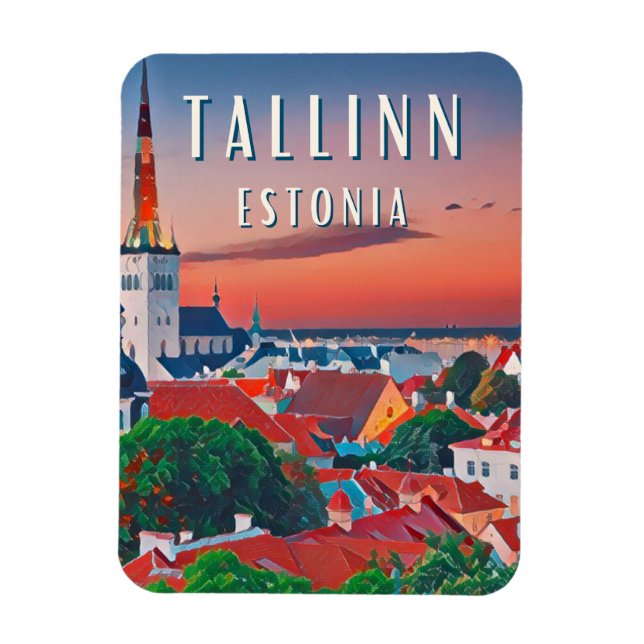 Imán Tallin, ville médiévale de l'Estonie (Vertical)