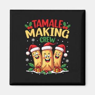 Imán Tamale Haciendo Cómplice a la Tripulación Navidade