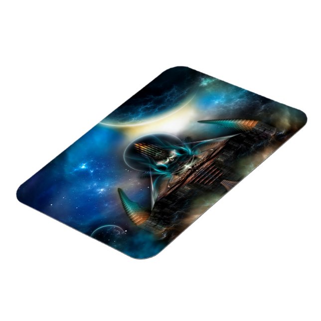 Imán Tamalin 5 Material gráfico de ciencia ficción (Lado Izquierdo)