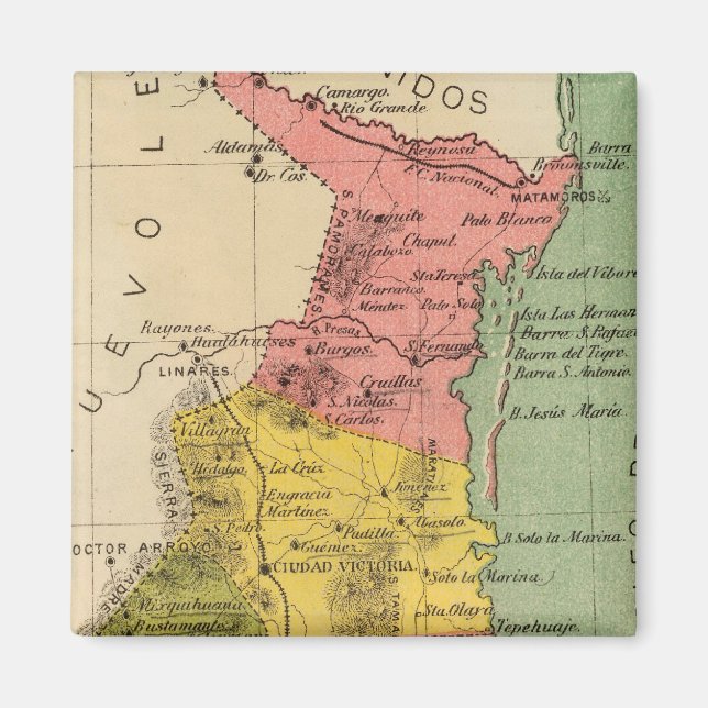 Imán Tamaulipas, México (Frente)