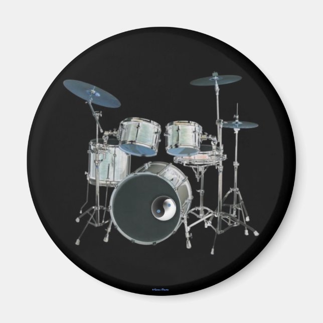 Imán Tambores y Yin-Yang Magnet (Frente)