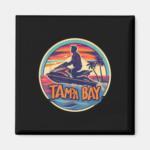 Imán Tampa Bay Florida Jetski Embarcaciones Agua Golfos