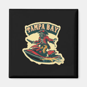 Imán Tampa Bay Pirata Florida Jetski Embarcaciones Dive