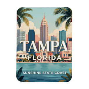 Imán Tampa Florida Costa del Golfo Viajes 
