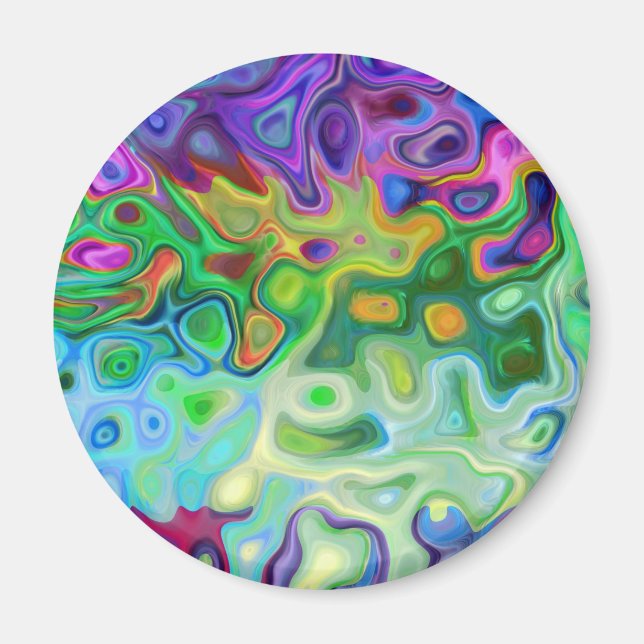 Imán Tan abstracto 4.1 (Frente)