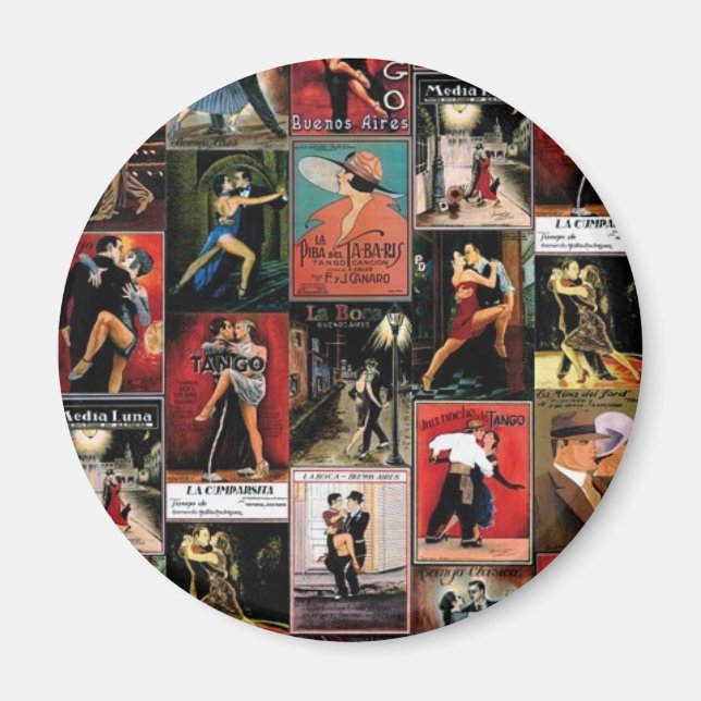 Imán Tango Argentino (Frente)