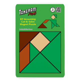 Imán Tangram Quirky Elf Magnet - Vacunación
