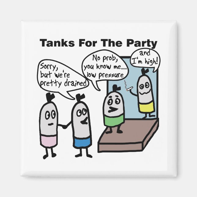 Imán Tanks Fiesta Magnet (Frente)