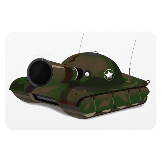 Imán Tanque militar (Horizontal)