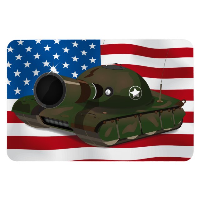 Imán Tanque militar (Horizontal)