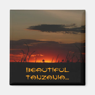 Imán tanzano de la puesta del sol