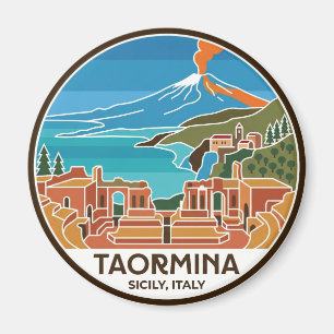 Imán Taormina y Monte Etna Italia