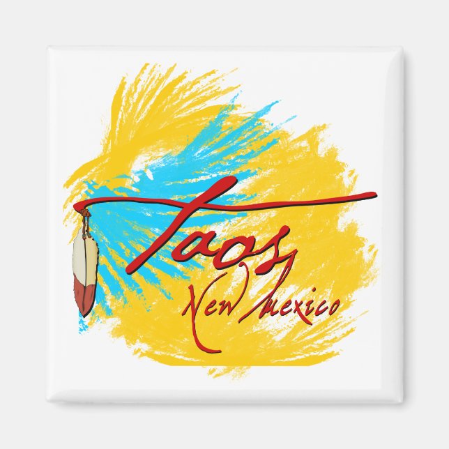 Imán Taos, Nuevo México (Frente)