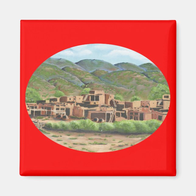 Imán Taos, Nuevo México (Frente)