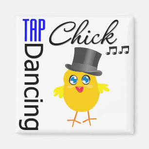 Imán Tap Dancing Chick 3