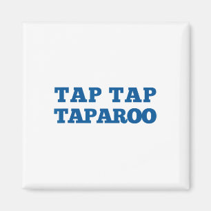 Imán Tap Taparoo Cita Motivacional de Hockey Hombres Mu