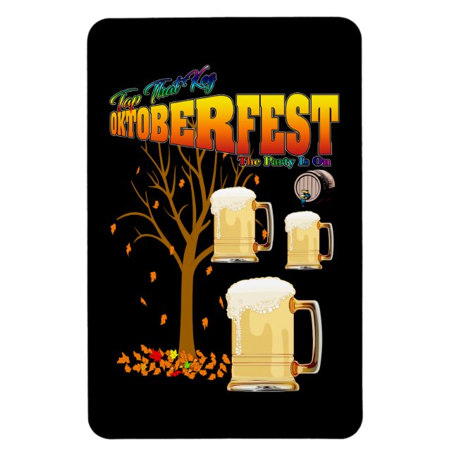 Imán Tap That Keg II - Oktoberfest (Vertical)