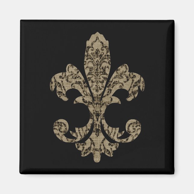 Imán Tapestry Fleur de lis 4 (Frente)