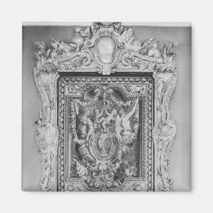 Imán Tapicería del escudo de armas de la familia real