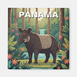 Imán Tapir de Panamá en viaje por el Parque Nacional de
