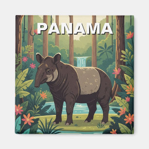 Imán Tapir de Panamá en viaje por el Parque Nacional de