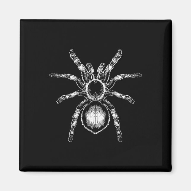 Imán Tarantula Enorme Araña Fobia Halloween Costume Ara (Frente)