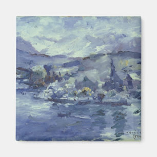 Imán Tarde en el lago Alfalfa, 1924