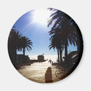 Imán Tarde En Hermosa Beach