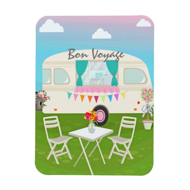 Imán Tarjeta de Buen Viaje (Vertical)