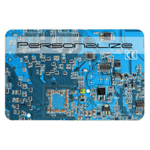 Imán Tarjeta de circuito azul PCB del conjunto del circ