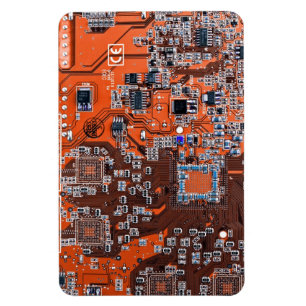 Imán Tarjeta de circuito del Naranja PCB del conjunto d