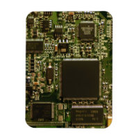 Tarjeta de Circuito Verde Macro | Foto de PCB