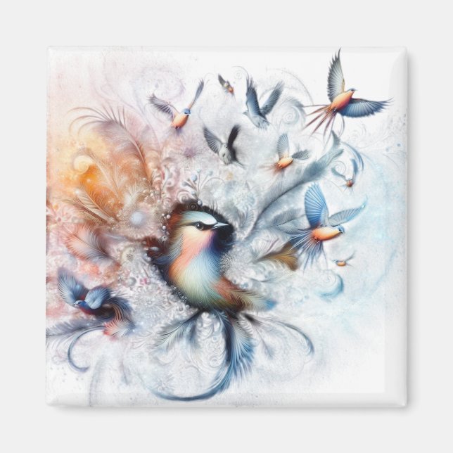 Imán Tarjeta de felicitaciones (Frente)