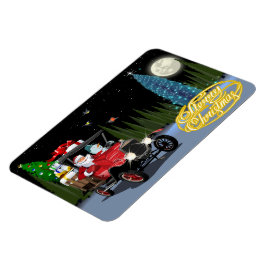 Imán Tarjeta de Navidades de felicitación