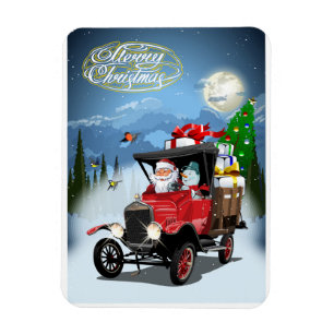 Imán Tarjeta de Navidades de felicitación