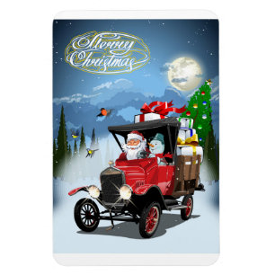 Imán Tarjeta de Navidades de felicitación