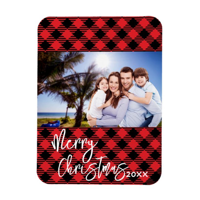 Imán Tarjeta de Navidades fotográficos colocados - Keep (Vertical)