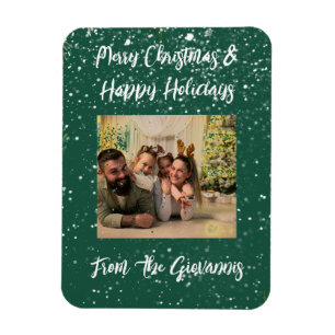 Imán TARJETA DE RECIBIMIENTO DEL personalizado MERRY NA