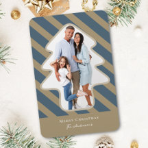 Tarjeta de vacaciones fotográfica con forma de pin