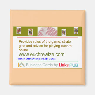 Imán tarjeta de visita euchrewize
