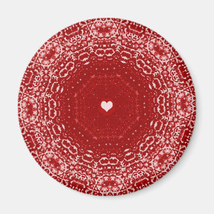 Imán tarjeta del día de San Valentín